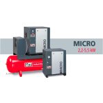 Compresores de tornillo Fini MICRO DE 2.2 A 5.5 KW