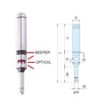 Sensor óptico de tope con beeper